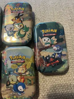 Lot Of 11 Pokemon Empty Metal Card Tins *NO CARDS* - Image 5