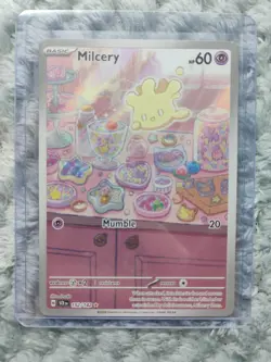 Milcery 152/142 SV07: Stellar Crown Illustration Rare Pokemon TCG NM - Image 1