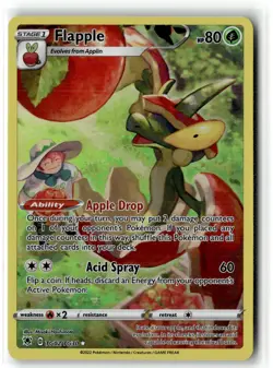 Flapple TG02/TG30 Holo Astral Radiance Trainer Gallery Pokemon NM b3 - Image 1