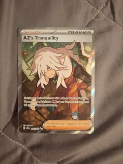 The Pokemon Company AZ's Tranquility 106/086 CRI Trainer-Supporter Full Art Holo - Image 1