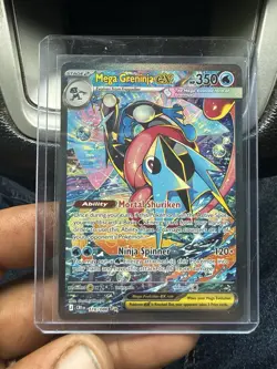 Mega Greninja ex SIR 116/086 Chaos Rising SIR Pokemon TCG (PACK FRESH) - Image 1
