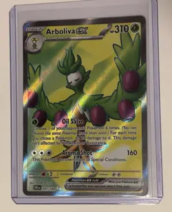 Pokemon Arboliva ex SV10 Destined Rivals Ultra Rare Full Art Holo #207/182 - Image 1