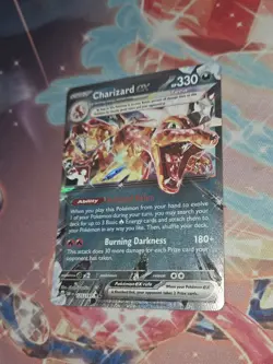 🔥🐉pokmon Tcg Charizard Ex 125/197 Pokemon Play Stamp 🐉🔥 - Image 2