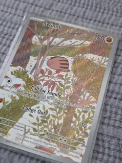 Swinub 165/159 - IR - NM - Journey Together - Pokemon TCG - Image 2