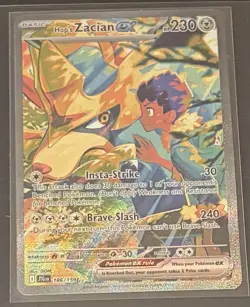 The Pokemon Company Hop's Zacian ex 186/159 SV09 Journey Together SIR Holo - Image 1