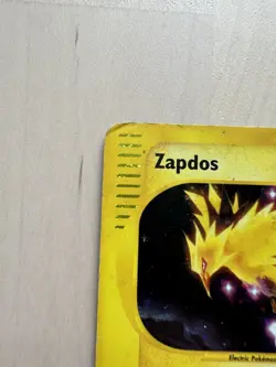 Pokemon TCG Zapdos Aquapolis Holo Rare H32/H32 80 HP ENG 2002 - Image 3