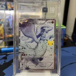 Pokemon Celebrations Classic Collection Reshiram Full Art 113/114 TAG 10 - Image 3
