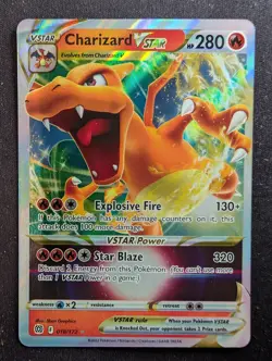 Charizard VSTAR - 018/172 - Brilliant Stars (Pokemon) - Image 1