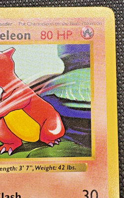 Charmeleon - Pokemon 1st Edition Base Set Shadowless 24/102 TCG - LP 🔥🔥 - Image 3