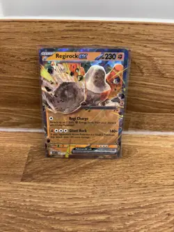 Regirock ex 107/217 Double Rare ME: Ascended Heroes Pokemon Holo Near Mint - Image 1