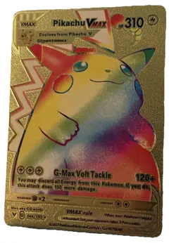 Pokemon Pikachu VMAX Ultra Rare Holo 044/185 Vivid Voltage HP310 EN 2020 - Image 1