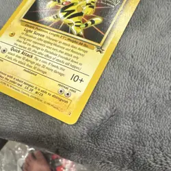 Pokemon TCG Electabuzz WB Movie Promo English NM - Image 3