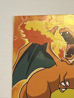 Charizard E6 of 12 Movie Edition #06 Topps 1999 Pokemon DMG - Image 3