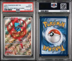 Mega Evolution Riolu 010 & Alkakazam 009 Pokemon Center PSA 10 Sequential Set - Image 4