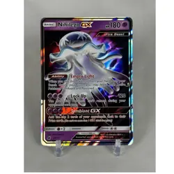 Pokemon Nihilego GX 49/111 SM Crimson Invasion Ultra Rare Holo English - Image 1
