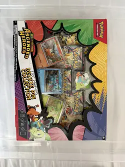 Pokemon Acended Heroes First Partners Deluxe Pin Collection Box x2 New & Sealed - Image 3