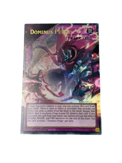 Yu-Gi-Oh - Dominus Purge / Sauberung RA05-EN150 - NM - Over Frame Ultra Rare - Image 1