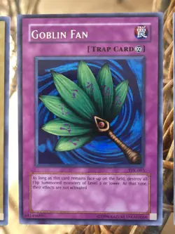 Yugioh Zoa Metalzoa Goblin Fan TFK-001 TFK-002 TFK-003 Secret Rare English LP - Image 3