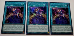 Yugioh! 3x Magician's Salvation 1st Ed. RA01-EN068 Secret Rare play set 25th - Image 1