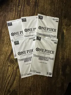 5x Sealed One Piece Card Game Tournament Pack 2026 Vol. 2 Promo Pack - Image 1