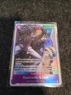 Rosinante & Law SR Foil - EB04 - OP14 Azure Seas One PIece NM/M - Image 1