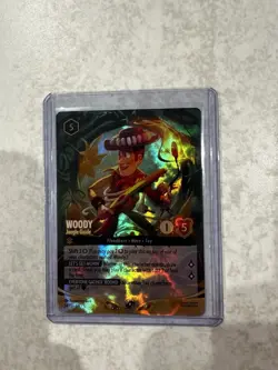 Lorcana Foil Woody - Jungle Guide Set Champs Top-8 Promo Wilds Unknown 54/P3 - Image 1