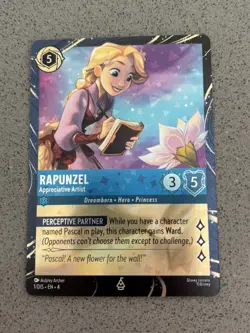 Disney Lorcana TCG Rapunzel EPCOT Festival Of The Arts Promo - Image 1