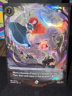 Disney Lorcana - Wilds Unknown - Touch The Sky Enchanted 240/204 Merida Brave - Image 1