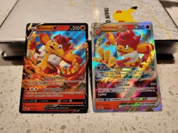 Pokemon Card Game TCG Crown Zenith Simisear V 022/159 & VSTAR 023/159 NM - Image 1