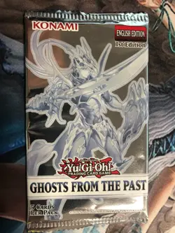 Yugioh "Ghosts from the Past" 5-Card Sealed Booster Pack 1st Edition - Image 1