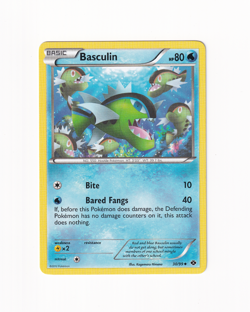 Basculin 30/99 Next Destinies Regular Non Holo Pokemon Card Light Played LP - Image 1