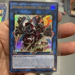 Borrelshroud Dragon BPRO-EN047 ULTRA RARE 1st Edit NM! FREE SHIPPING +Bonus Card - Image 1