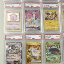Graded Pokemon Card Lot 15 Cards PSA 9 PSA 8 Charizard Dragonite Giovanni Mew - Image 4