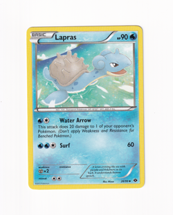 Lapras 26/99 Next Destinies Regular Non Holo Pokemon Card Light Played LP - Image 1
