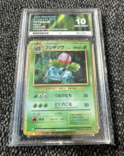 Pokemon Ivysaur Classic Collection 002/032 Ace 10 Graded Card Japanese NOT PSA - Image 1