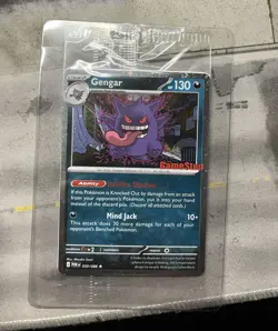 Pokemon TCG Gengar 050/088 GameStop Promo Stamped Holo English Card - Image 1