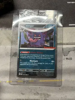 Pokemon TCG Gengar 050/088 GameStop Promo Stamped Holo English Card - Image 2