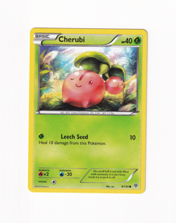 Cherubi 6/135 Plasma Storm Regular Non Holo Pokemon Card Moderately Played MP - Image 1