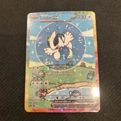 Pokemon Bubble Lugia Special Doujin Art Starry Holo Card - Image 1