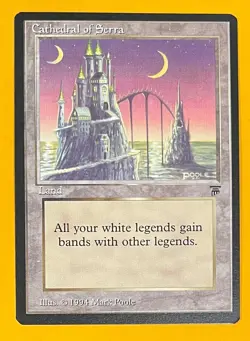 MTG CATHEDRAL OF SERRA Legends (OldManMTG 013-890) - Image 1