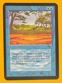 MTG PHANTASMAL TERRAIN Alpha (OldManMTG 012-995) - Image 1