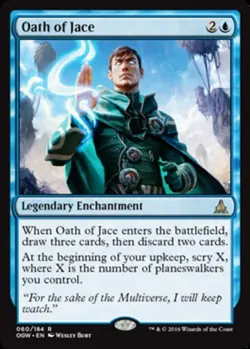 Oath of Jace X4 (Oath of the Gatewatch (2016)) MTG (NM) *CCGHouse* Magic - Image 1