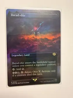 Barad-dur (0425) (Borderless) (FOIL) ✅The Lord of the Rings ✅ Magic (mtg) - Image 1