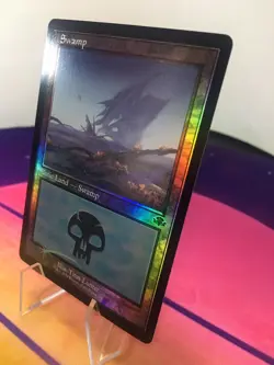 Swamp x8 - (#406) - RETRO FOIL - Dominaria Remastered - NM MTG - Image 2
