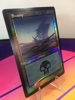 Swamp x8 - (#406) - RETRO FOIL - Dominaria Remastered - NM MTG - Image 3
