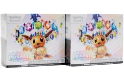 Pokemon Prismatic Evolutions ETB Elite Trainer Boxes NEW Factory Sealed Lot of 2 - Image 1
