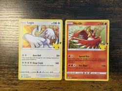 Pokemon 25th Anniversary Lugia & Ho-oh - Holo - Image 1