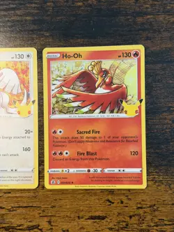 Pokemon 25th Anniversary Lugia & Ho-oh - Holo - Image 5