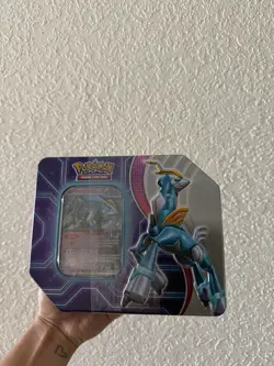 Pokemon Paradox Destinies Tin Iron Crown Ex Box Factory Sealed - Image 1