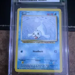 1999 Pokemon Base Set: # 41 Seel CGC 8.5 NM/MINT+ - Image 2